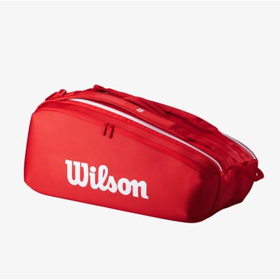 Tasje voor 9 tennisrackets Wilson Super Tour 2025