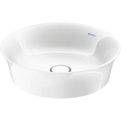 Duravit White Tulip countertop sink round 43 cm, without overflow 2362430079