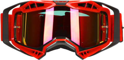 LS2 crossbril Aura Pro rood met iridium vizier