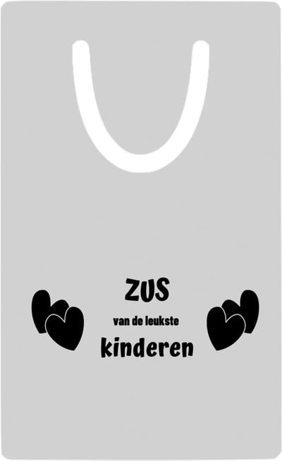 Hacebo® - zus van de leukste kinderen metalen boekenlegger - Zus - de leukste zus - verjaardag - cadeautje voor zus - kado - geschenk Bladwijzer boekenleggers - 7.6 cm x 5cm