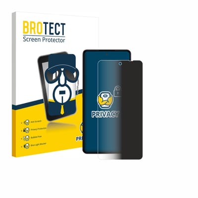 BROTECT - privacy screenprotector voor Gigaset GS6 Pro - Folie Beschermfolie Blauwlichtfilter