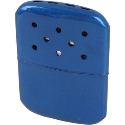 Chauffe-mains rechargeable 12 heures Portable Aluminium Longue durée Remplissage facile Chauffage rapide pour le camping