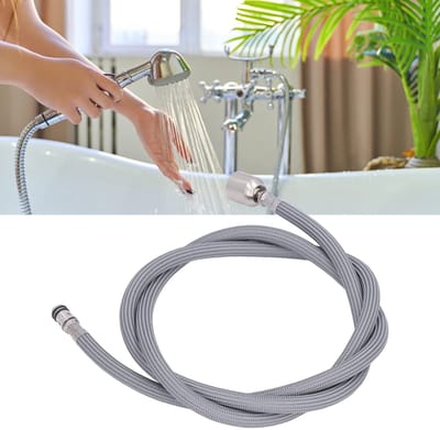 Dailygoods- Kraanslang Uittrekbaar 1.5m - PVC - Draaibaar 360 Graden - Anticorrosie - Geschikt Voor Keuken/Badkamer - Duurzaam Materiaal - Waterkraan