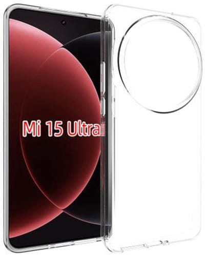 MobyDefend Hoesje - Geschikt voor Xiaomi 15 Ultra - Transparante TPU Backcover - Volledig Doorzichtig