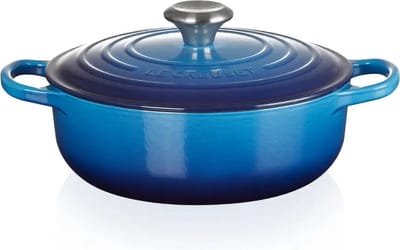 Le Creuset Braadpan - 3,4 Liter - Azure Blauw
