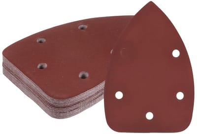 Triangulaire Schuurpapier Vellen - 25 Stuks 1500 Grit voor Polijsten van Houten Meubels, Perfect voor Fijnschuren en Afwerking