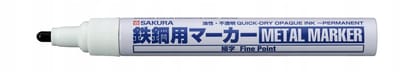 Sakura Metaal Marker - Fijne Punt, Zwart
