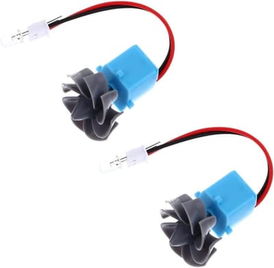 Mini Model Generator - Plastic Wind Turbine Hydroelectric Generator voor Educatieve Wetenschapsprojecten en DIY Experimenten met Micro Motor en Alternator