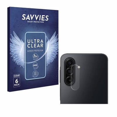 Savvies - Screenprotector voor Samsung Galaxy A17 4G (ALLEEN Camera Lens) - Folie Beschermfolie transparant 6 Stuks