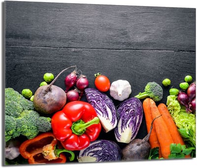 TMK ArtDeko - Serie - Glasplaat - 60x52 - Bescherming - Warzywa
