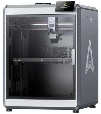 Creality K2 Plus 3D Printer – Multicolour Print – 600 mm/s Topsnelheid – Dual AI-Camera – Automatische Leveling – WiFi & App – 350 × 350 × 350 mm – Direct Printklaar