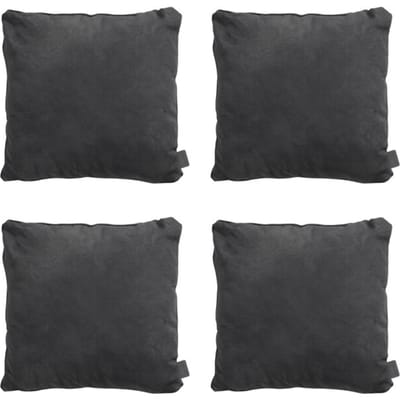 Madison - Sierkussen Panama black - Ca. 45x45 cm - Set van 4