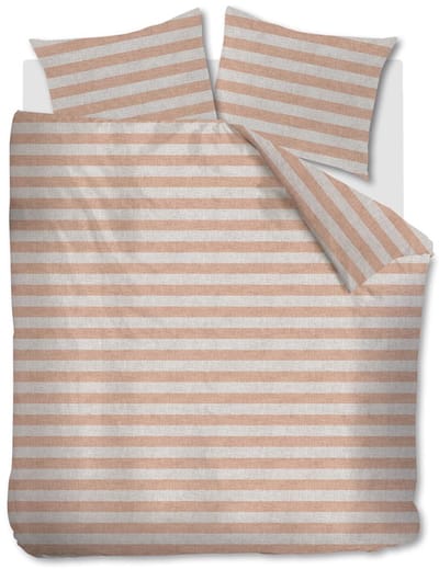 Vtwonen - Bold Stripe dekbedovertrek - Lits-Jumeaux - 240x200/220cm - Pastelroze