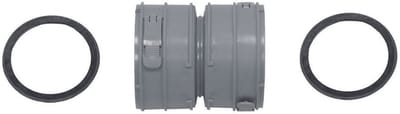 Vaillant Set 3 Verbindingsstuk condens. voor flexibele rookgasleiding DN 80, PP, 303512