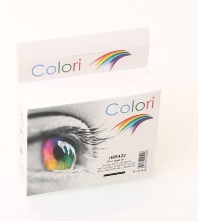 Colori huismerk inkt cartridge geschikt voor Brother LC422BK Zwart MFC-J5340DW MFC-J5345DW MFC-J5740DW MFC-J6540DW MFC-J6940DW