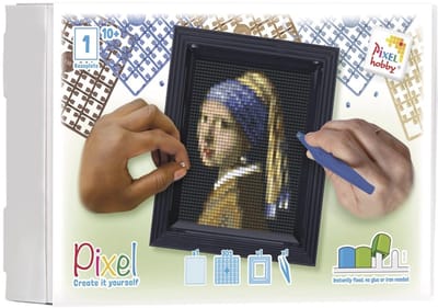 Pixelhobby Geschenkverpakking Meisje met parel