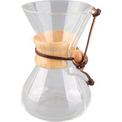 Cafetière 400 ml Résistante aux Hautes Températures Verre Borosilicaté Supérieur Cafetière pour Café Filtre Manuel pour la Maison Type 1