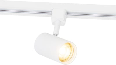 QAZQA Moderne 1-fase railspot wit - Jeana