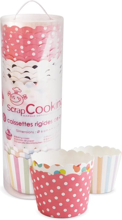 ScrapCooking Baking Cups Verschillende Patronen pk/25