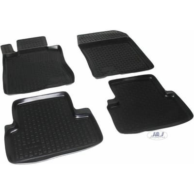 J&J AUTOMOTIVE | Tapis De Sol En Caoutchouc 3D Exclusive Pour Honda Accord 2008-2015 noir