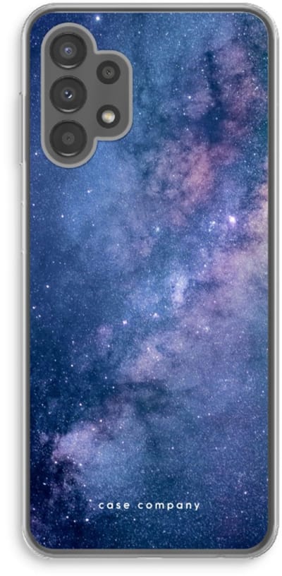 Case Company® - Hoesje geschikt voor Samsung Galaxy A13 4G hoesje - Nebula - Soft Cover Telefoonhoesje - Bescherming aan alle Kanten en Schermrand