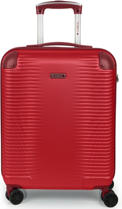 Gabol Balance XP 4 wielen Cabinewagen S 55 cm met uitbreidingsplooi - Harde bagage - TSA slot - rot