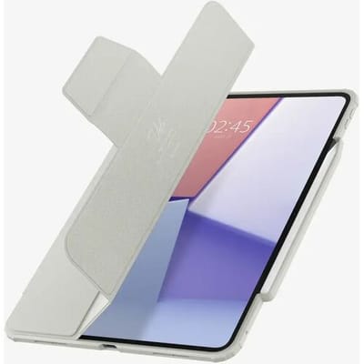 Spigen | Hoes Geschikt voor Apple iPad Pro 13 (2024/2025) | Air Skin Pro | Book Cover | Grijs