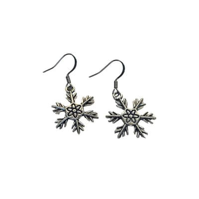 2 Love it Sneeuwvlok - Oorbellen - Stainless steel