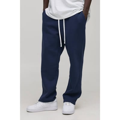 Basic oversized drop-crotch jogger | Navy | Size Medium