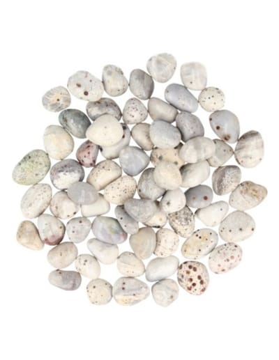 Chalcedoon mangaan trommelstenen (mt2-3) (Uitvoering - Trommelstenen 50 gr. Chalcedoon mangaan (mt2-3))