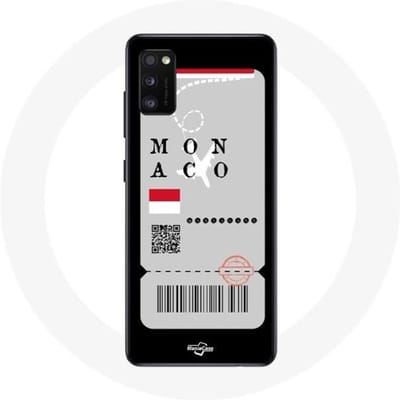 Samsung Galaxy A41 hoesje Monaco vliegticket