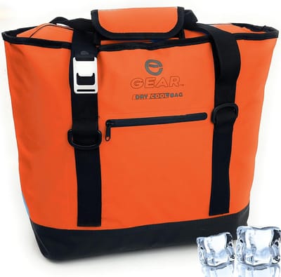 Waterdichte Zachte Koeltas voor 20 blikjes - Lekvrije, Inklapbare Isolatortas voor Strand, Boot en Picknick