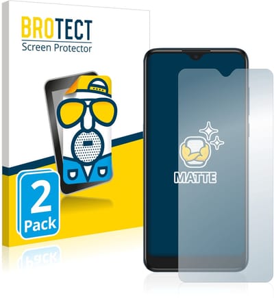 BROTECT - Screenprotector voor Alcatel 3L 2020 - Folie Beschermfolie matte 2 Stuks