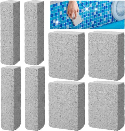 8 Stuks Krachtige Puimsteen voor Zwembad en Tegelreiniging