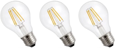 Spectrum LED Lamp E27 8.8W 230V - 1450 Lumen - 4000K Neutraal wit - Natuurlijk licht - Energiezuinig - 3 stuks