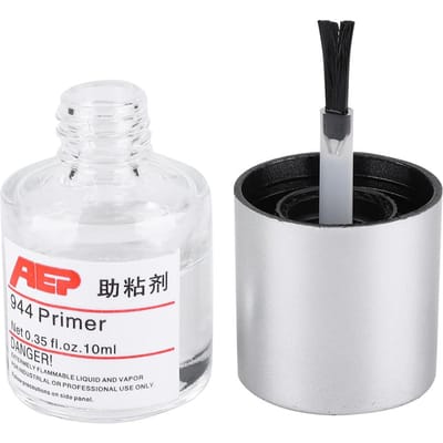 AEP 944 Apprêt adhésif Promoteur d'adhérence 10 ml Outil d'application d'emballage pour ruban adhésif white
