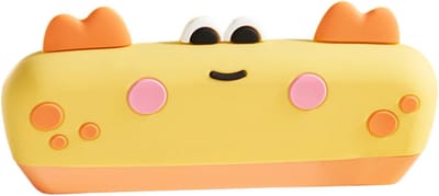 Mondharmonica Kinderen - Blaasinstrument Peuters - Muziek Leren - Wasbaar Ontwerp - 16 Gaten - Geel