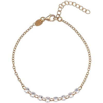 ALISIA AL5057.01.000 GOLD-PLATED ARMBAND MET ZIRKONIA'S 1 STUK