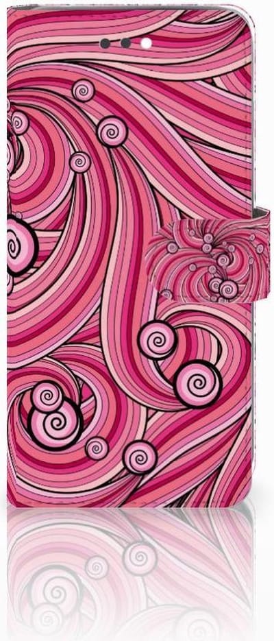 Apple iPhone 7 Plus | 8 Plus Hoesje Swirl Pink