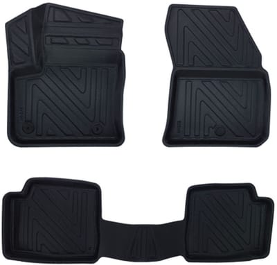 Rubbermatten Peugeot e-208 2020-heden (complete set) - Premium carbonlook