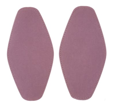 Elleboogstukken Opstrijkbaar 19x9,5cm paar - taupe