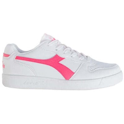 Lage Sneakers Diadora Playground Gs Girl 101.175781 01 C2322 White/Hot Pink