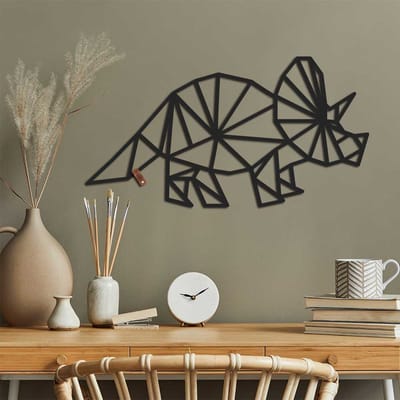 FBRK. Geometrische Triceratops M - Black