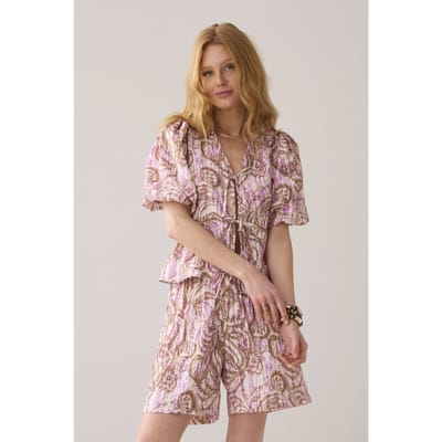 Summum Woman Top All Over Print Multicolour Größe: 38 | Blusen Outlet | Damen