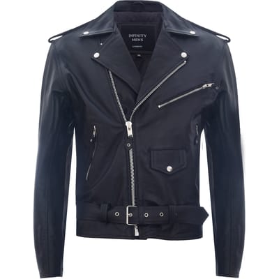 Leren Brando Biker Rock motorjas van leer