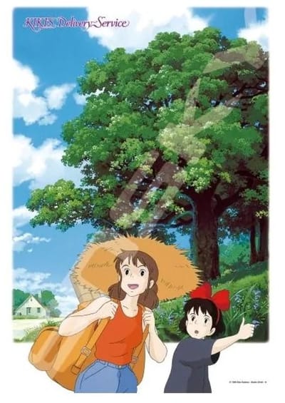 Studio Ghibli Puzzel – Kiki’s Delivery Service – Kiki & Ursula Hitchhike