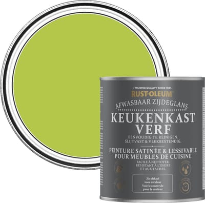 Rust-Oleum Groen Keukenkastverf Zijdeglans - Limoen 750ml