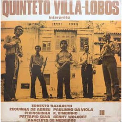CD QUINTETO VILLA LOBOS - Quinteto Villa-Lobos Interprète 10028 Discos Marcus P Brésil Classique Occasion
