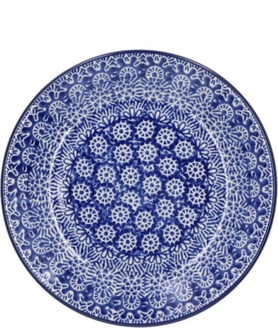 Bunzlau Castle | Gebaksbord Ø: 16 cm - Lace | Handgemaakt - Bord