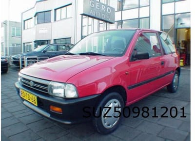Suzuki Alto SH 6/94-4/02 (chassis EF) stadslicht Links (naast koplamp) OES! 36102M70F00